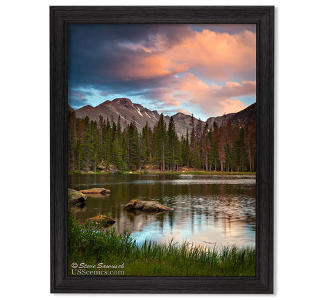 Nymphs Last Light - 21x28 Restoration Black Oak