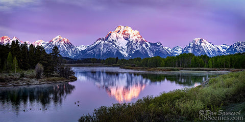 Oxbow Bend Spring Sunrise