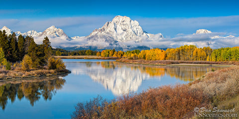 Oxbow Morning 2x1