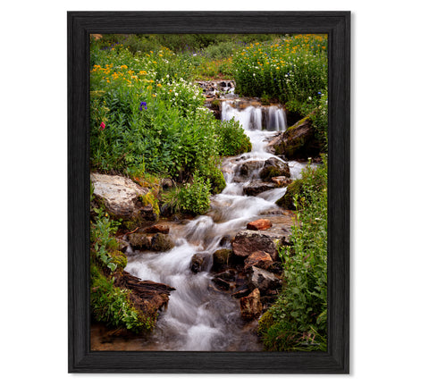 Silken Stream II - 21x28 Restoration Black Oak