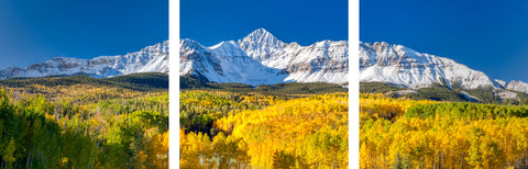 Wilson Peak Pano II Triptych