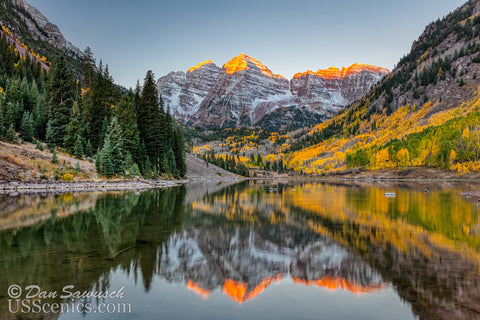 Maroon Bells Golden