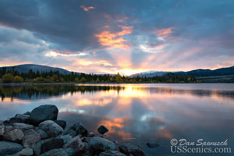 Lake Dillon Sunrise Blue
