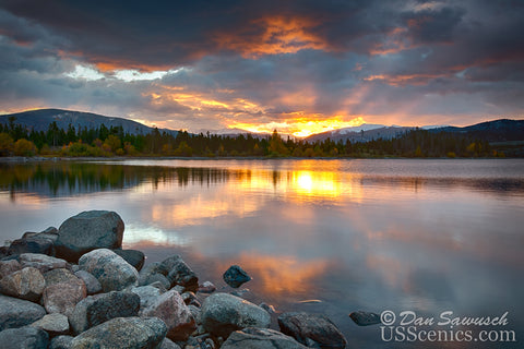 Lake Dillon Sunrise Golden