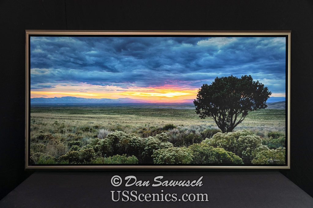 Moody Blue Sunset 24x48 Canvas Special