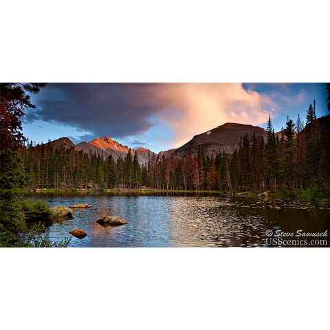 Mountain Glow at Nymph