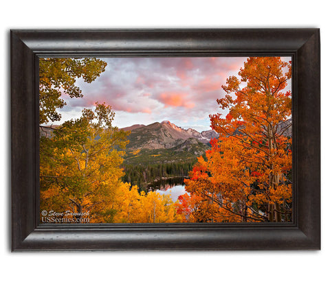 Scarlet Night at Bear Lake